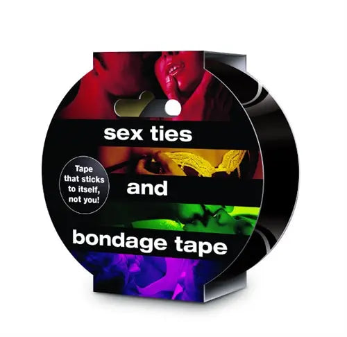 Sex Ties and Bondage Tape - Black CC-USSTBT-B