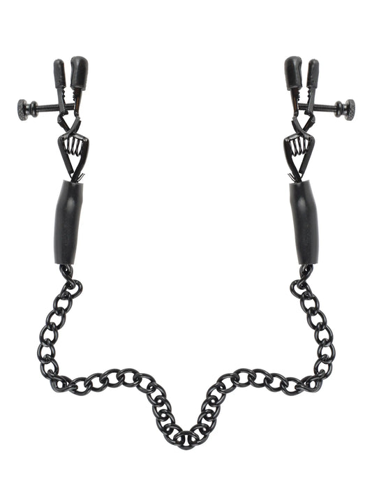 Fetish Fantasy Series Adjustable Nipple Chain  Clamps PD3610-00