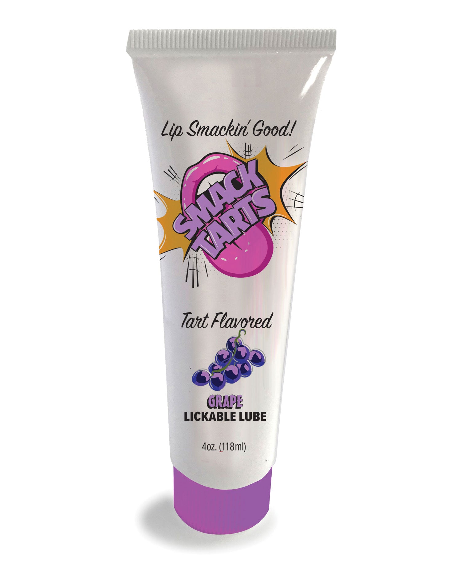 Smack Tarts 4oz Lickable Flavored Lubricant-Grape LG-BT421