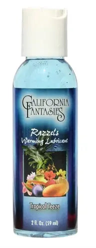 Razzels Warming Lubricant - Tropical Teeze - 2 Oz. Bottle CF-RTT-02