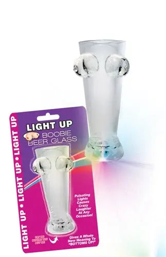 Light Up Boobie Beer Glass HTP2868