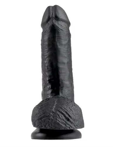 King Cock 7-Inch Cock With Balls - Black PD5506-23