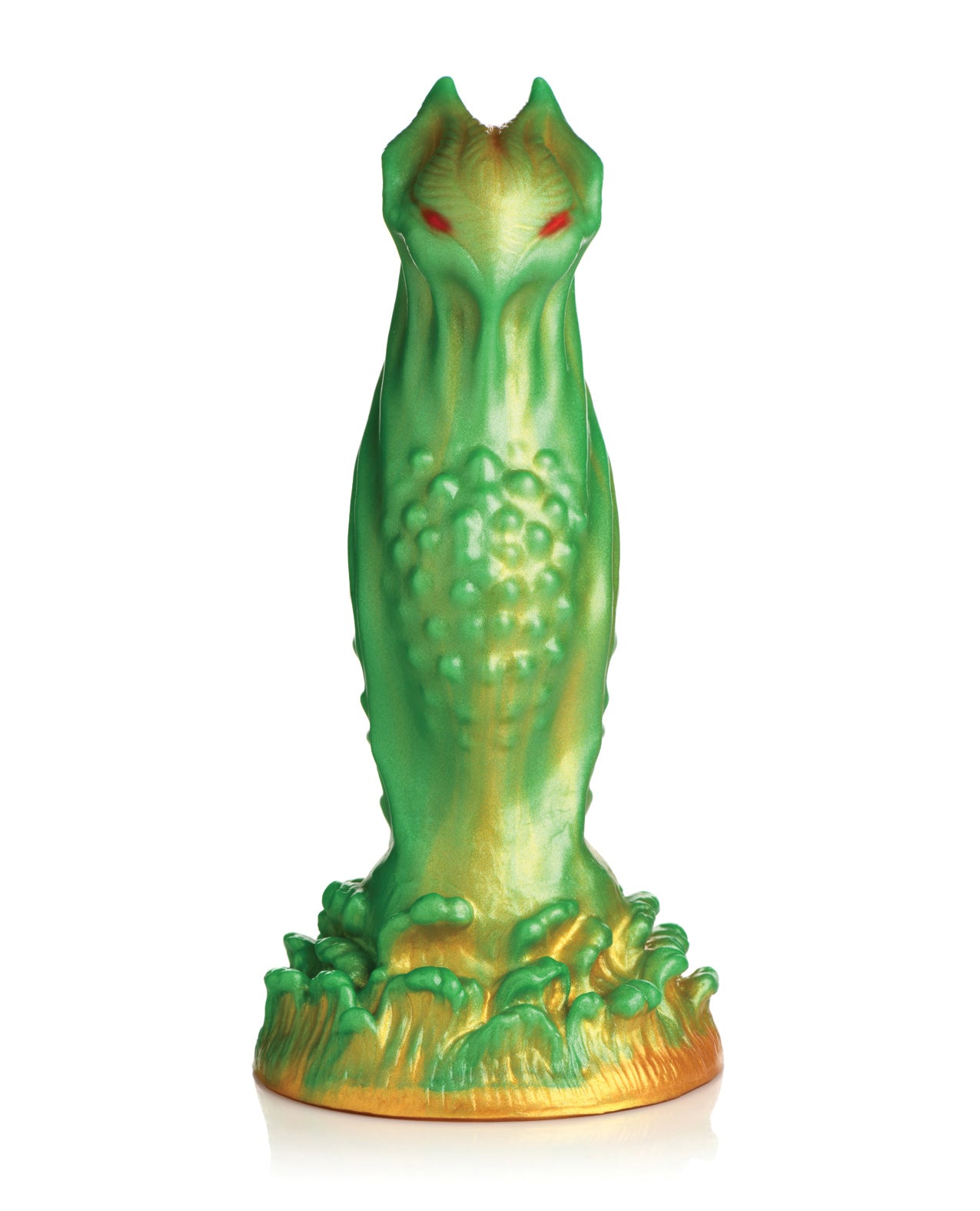 Nebula Alien Silicone Dildo - Green CC-AH268