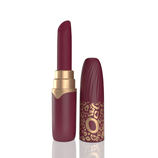 My Secret Premium Rechargeable Vibrating Lipstick  Merlot SO-ALIP-ML