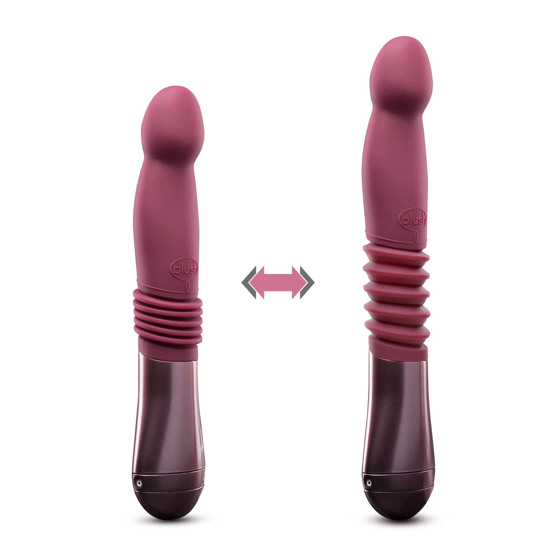 Temptasia - Trixie - Thrusting Dildo - Wine BL-29978