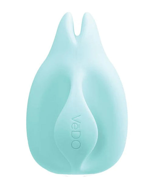 Huni Rechargeable Finger Vibe - Tease Me Turquoise VI-F1201