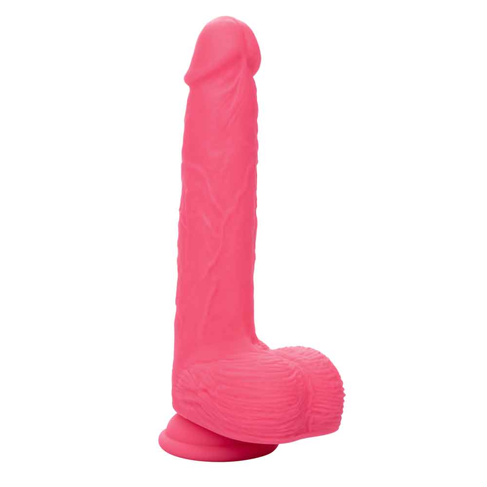 Rechargeable Rumbling and Thrusting Silicone Studs - Pink SE0251053