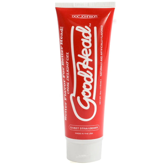 Good Head Oral Delight Gel 4 Oz - Sweet Strawberry DJ1360-03