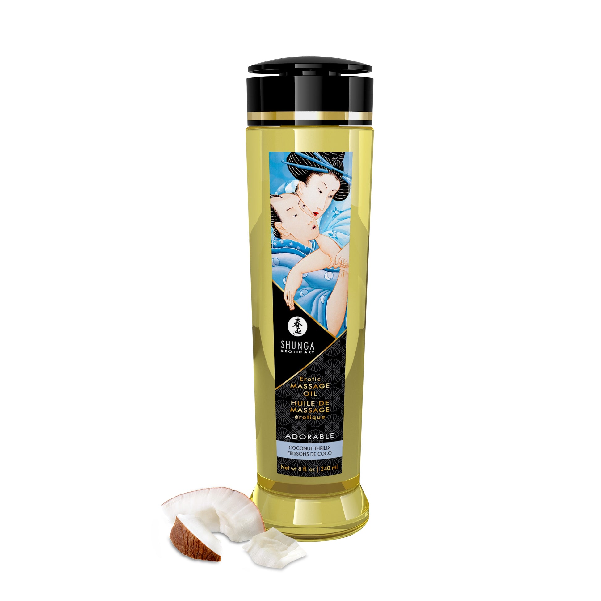 Massage Oils - Adorable 8 Fl. Oz. Coconut Thrills SHU1210