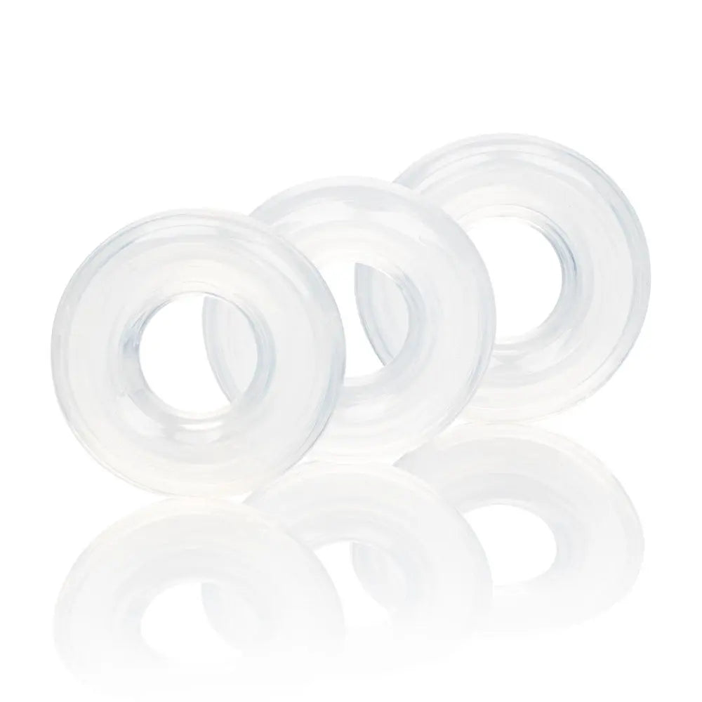 Set of 3 Silicone Stacker Rings SE1434802