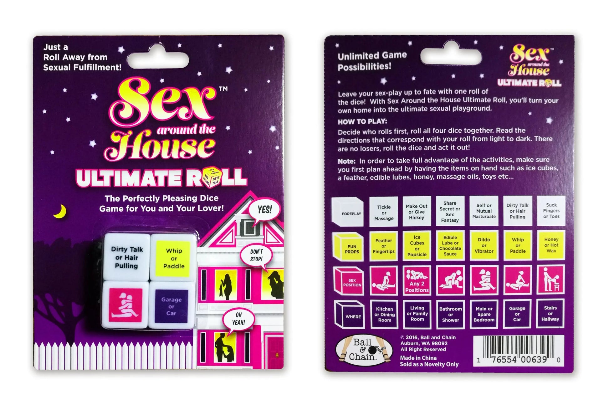 Sex Around the House Ultimate Roll - Dice Game BC-DG12