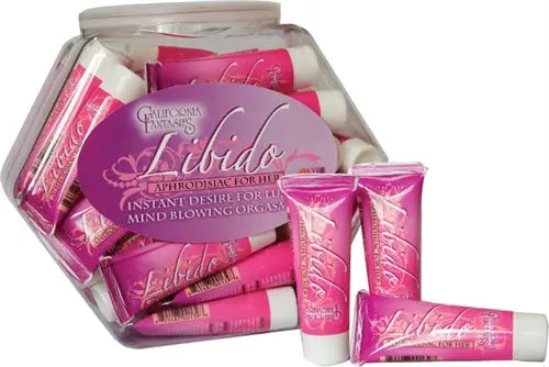 Libido - Aphrodisiac for Her - 36 Piece Fishbowl - 0.5 Oz. Tubes CF-LIB-10D