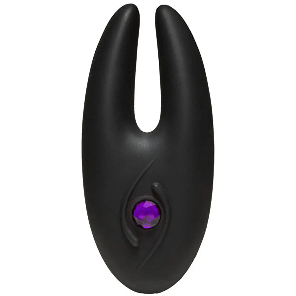 Body Bling - Clit Cuddler Mini-Vibe in Second  Skin Silicone - Purple DJ7018-05-BX