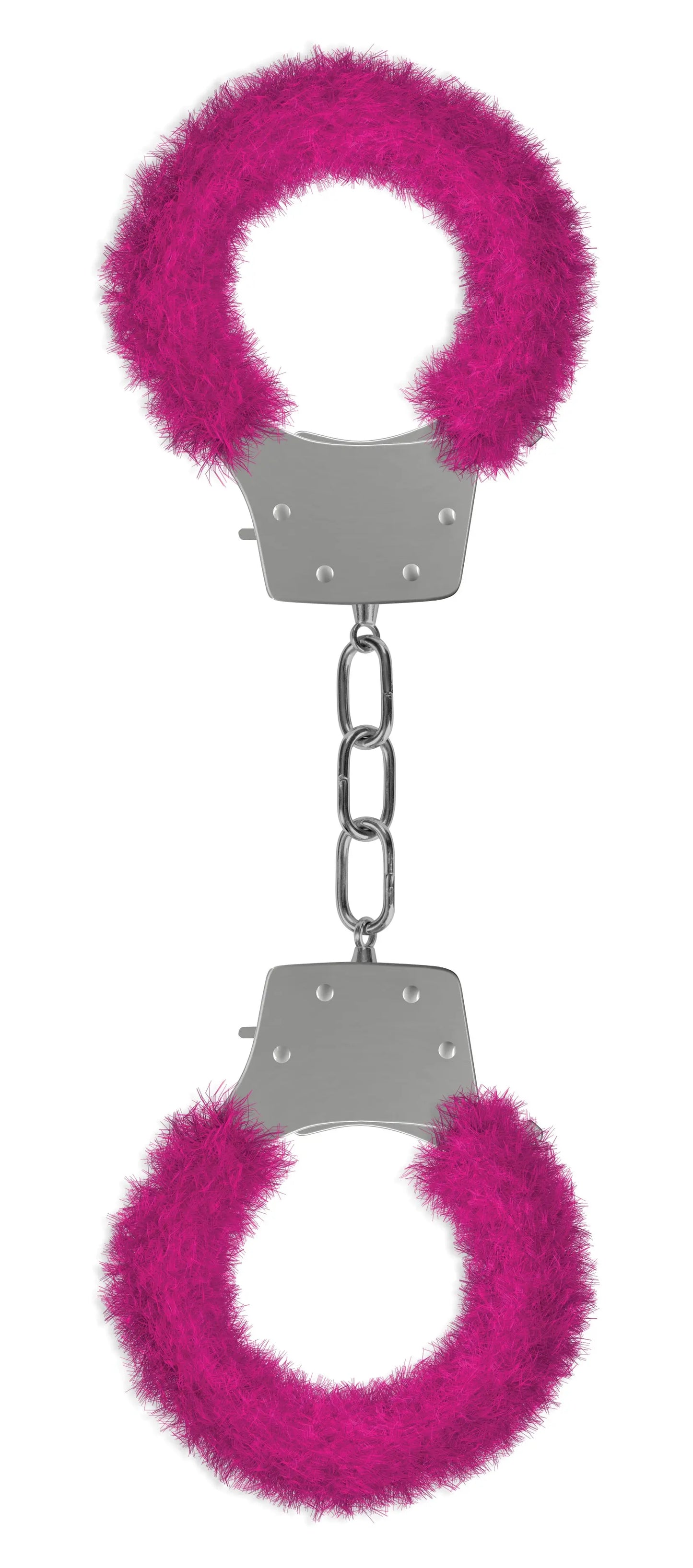 Pleasure Furry Handcuffs - Pink OU-OU004PNK