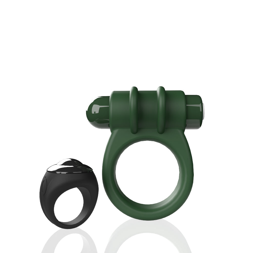 Screaming O Remote Controlled Switch Vibrating  Ring - Green SO-ARCSW-GN