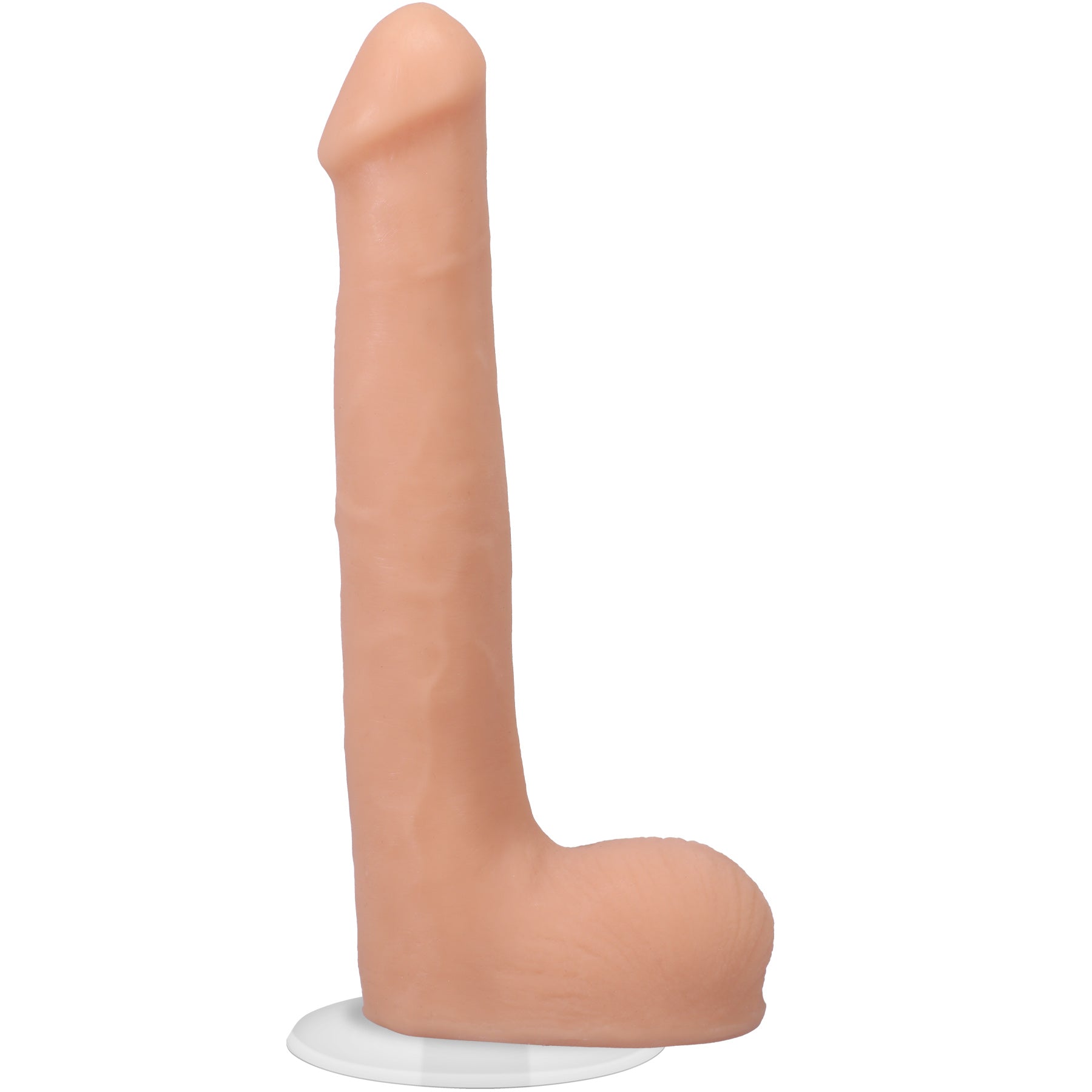 Signature Cocks Oliver Flynn Ultraskyn Dual  Density 10 Inch Cock - Vanilla DJ8160-29-BX