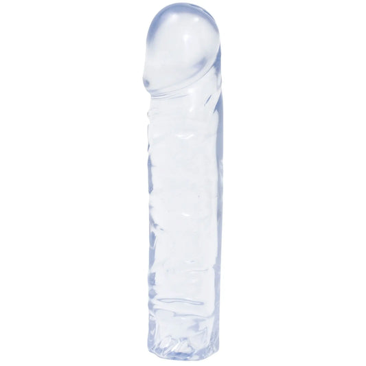 Crystal Jellies Classic Dong 8 Inch - Clear DJ0285-02