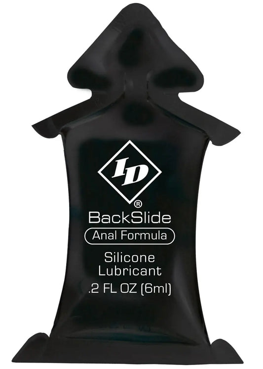 ID Backslide Silicone Lubricant - 144 Count  6ml Pillows - Bulk ID-BCP-BOB