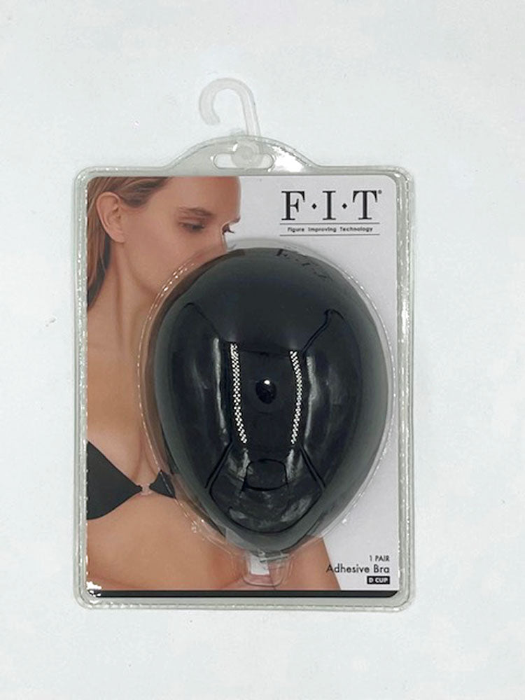 Cloth Adhesive Bra - Cup D - Black RR-3C004BLK-D