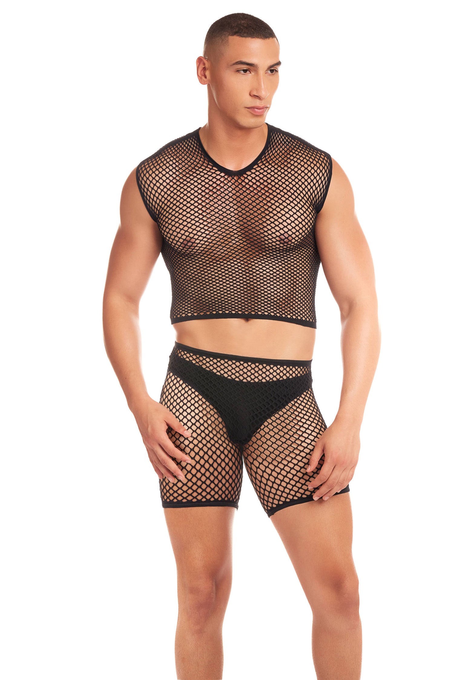 Net-Bula 3pc Set - Large/xl - Black PKL-43002BLKLXL