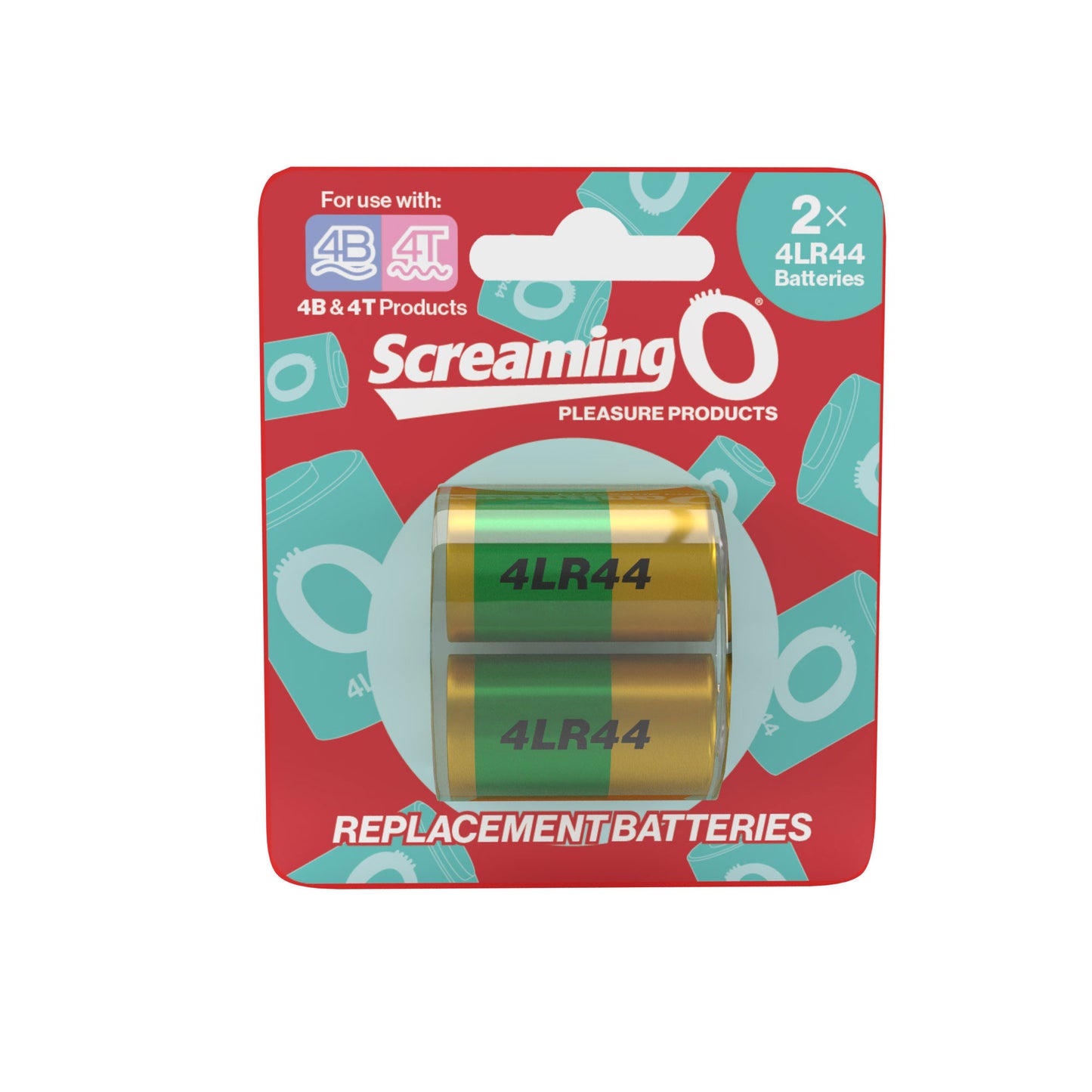 Screaming O - 4lr44 Batteries - 2 Ct SO-4BAT